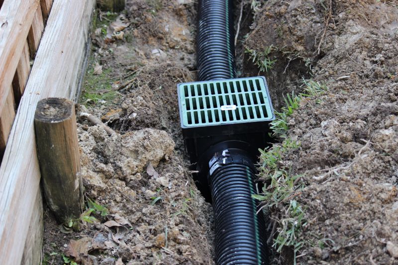 Hillside Drainage Installation
