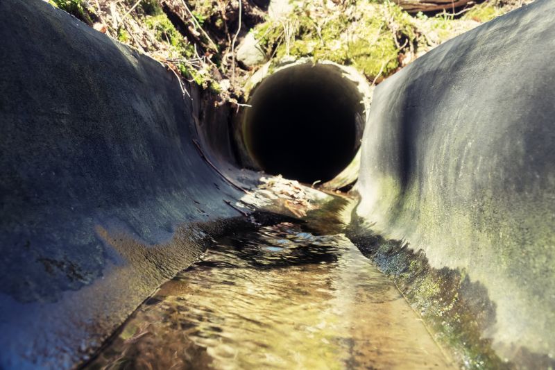 Hillside Drainage Installation